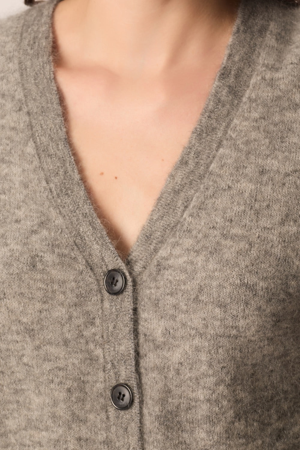 Cardigan Diana Gris Moyen