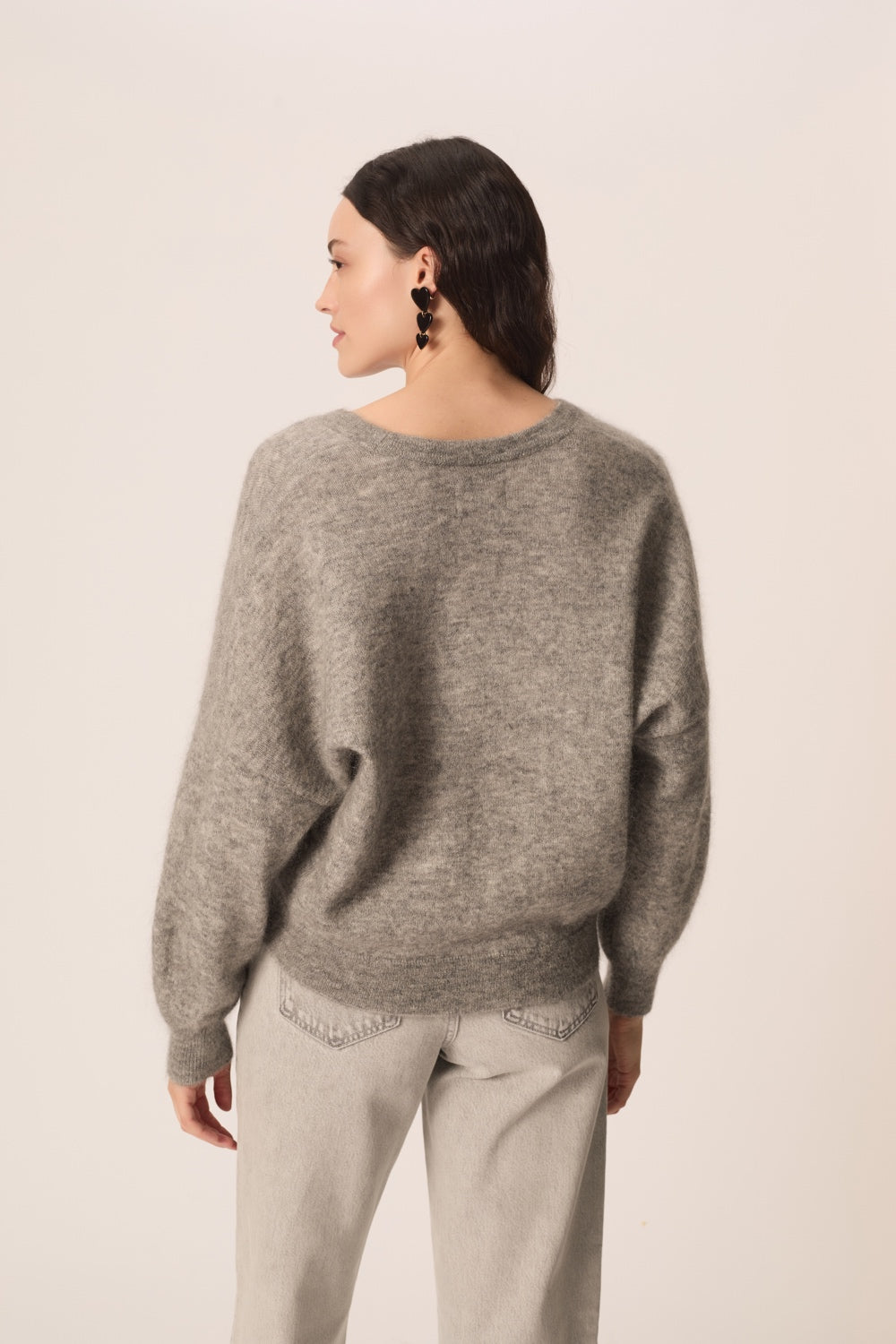 Cardigan Diana Gris Moyen