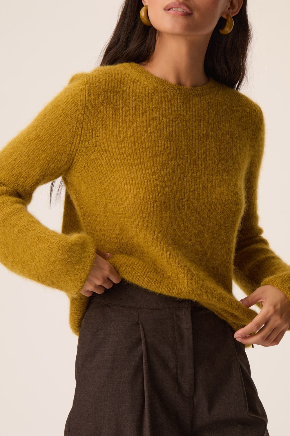 Pull Cassis Tilleul