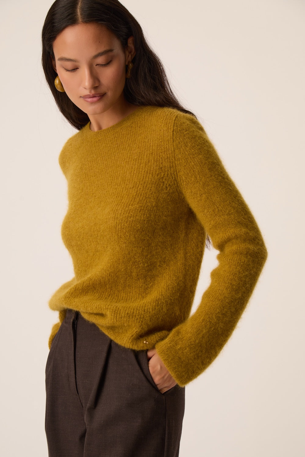 Pull Cassis Tilleul