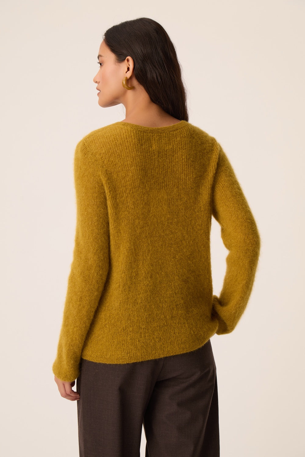 Pull Cassis Tilleul
