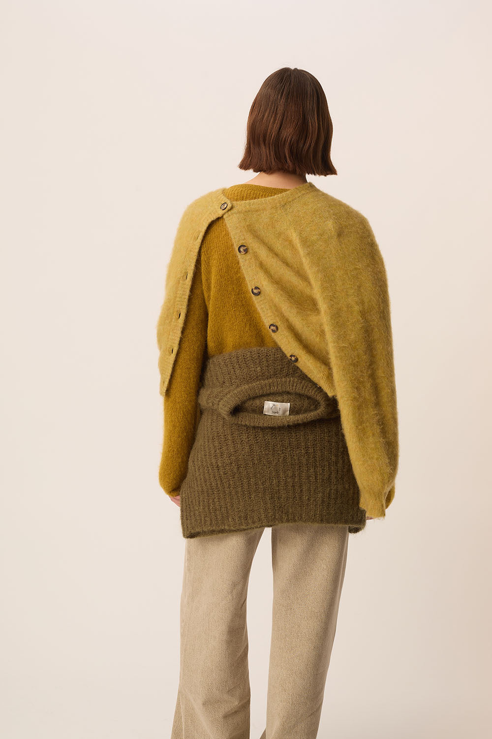 Pull Cassis Tilleul