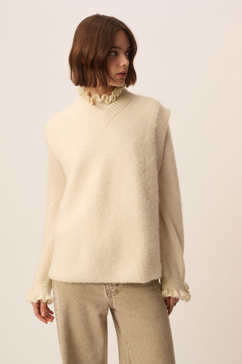 Jumper Canello Creme