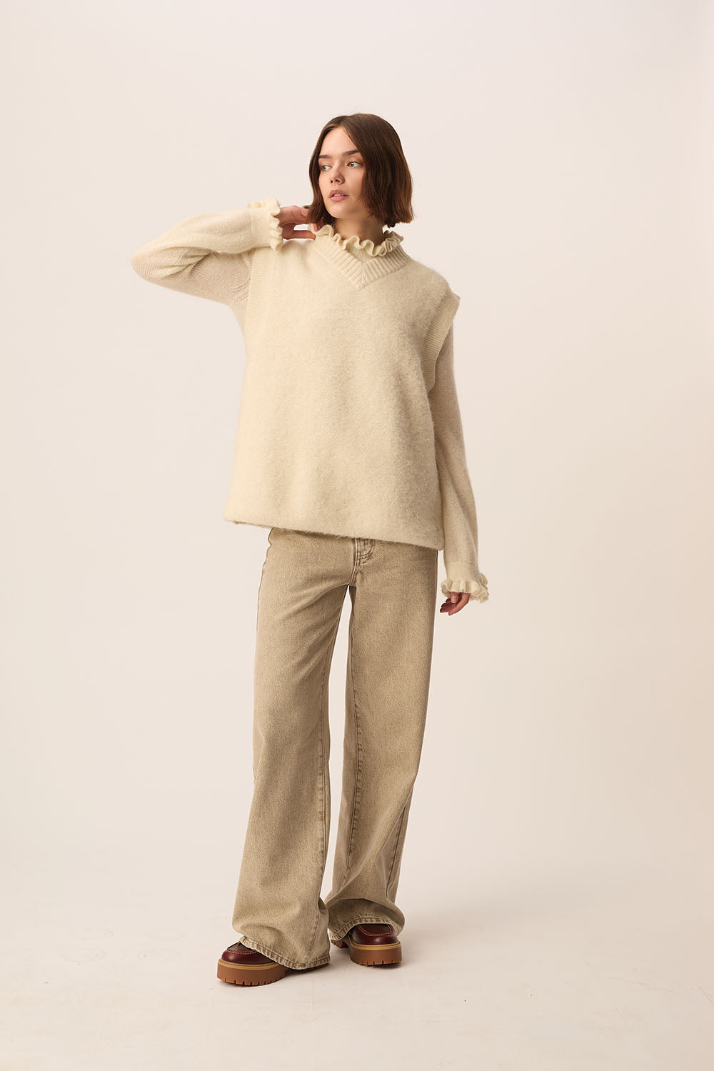 Jumper Canello Creme