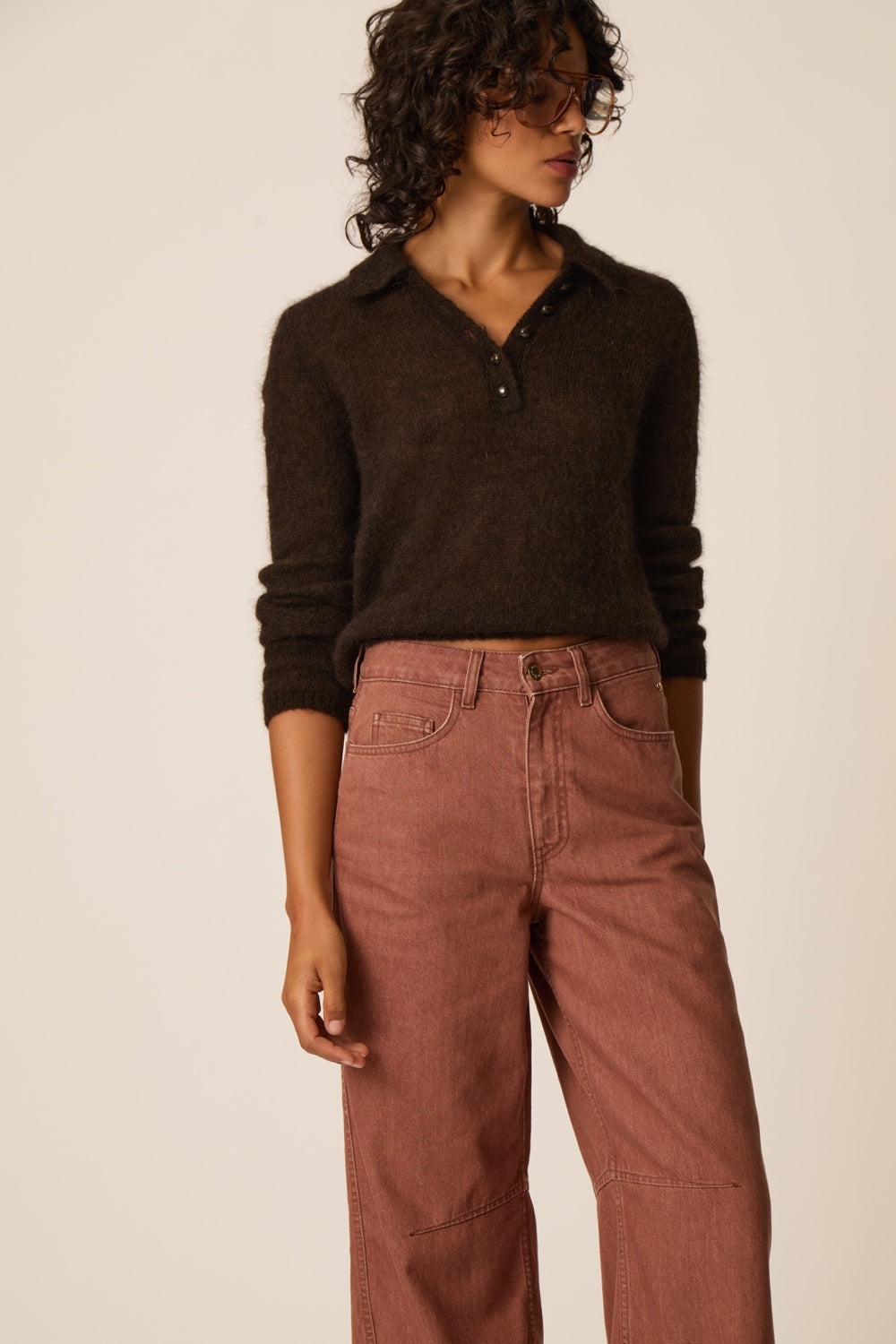 Sweater Billie Teddy Brown