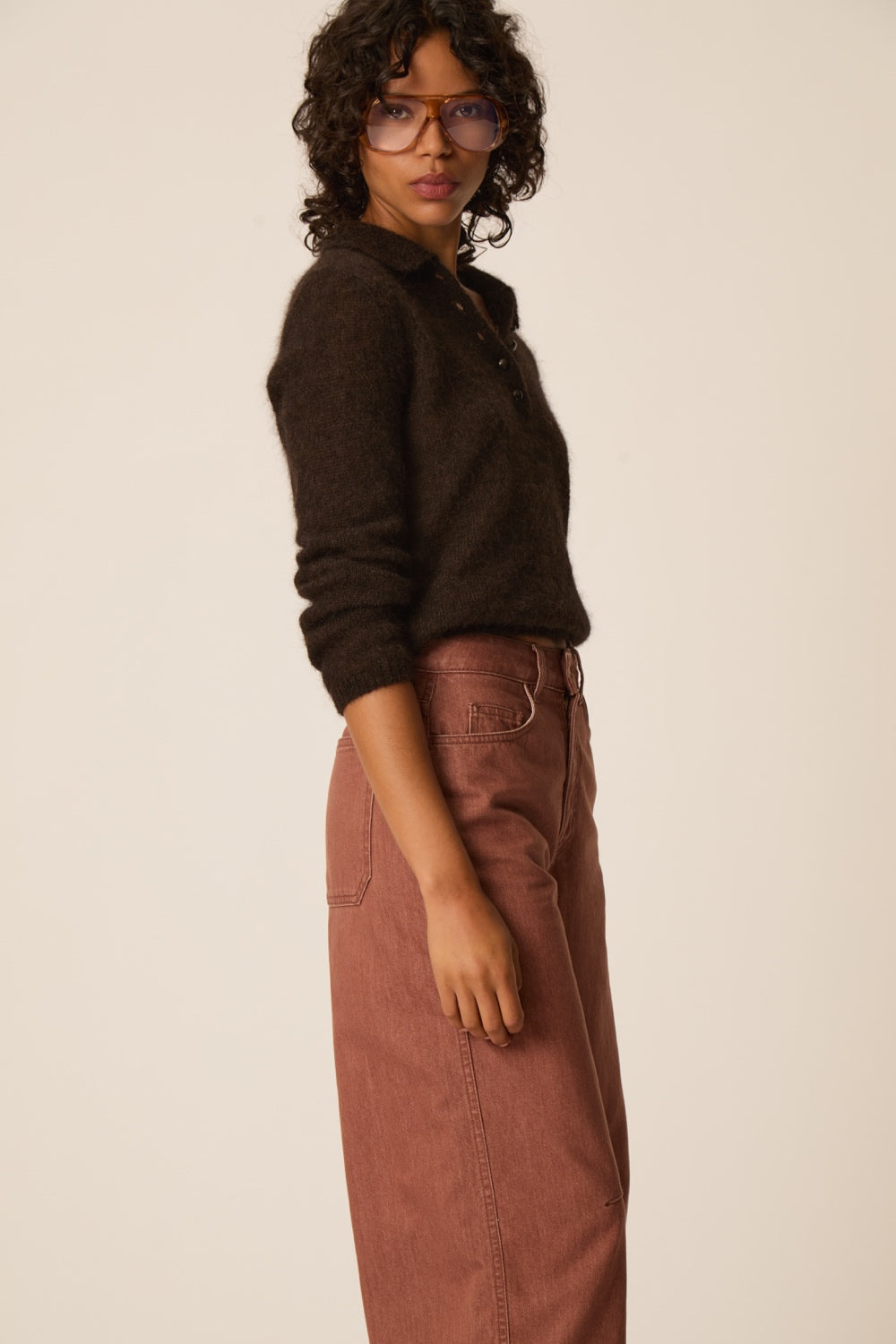 Sweater Billie Teddy Brown