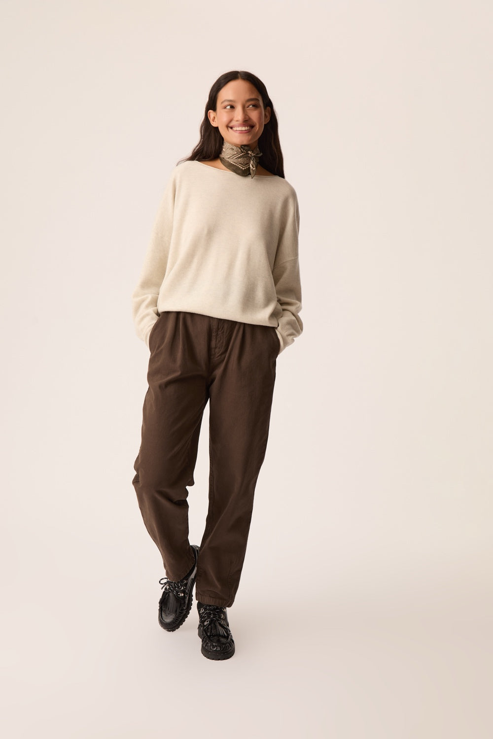 Sweater Aragone Pebble