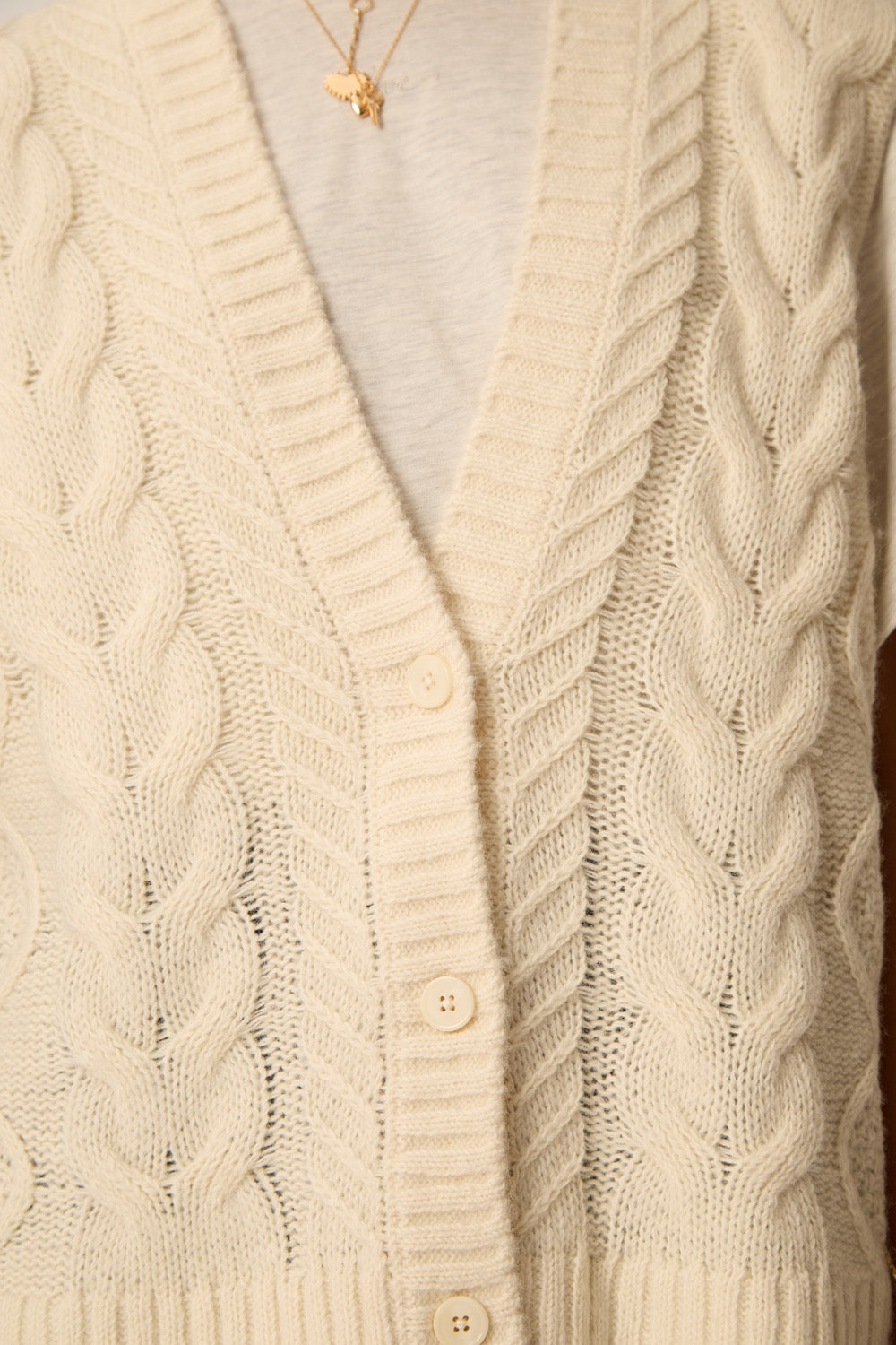 Cardigan Andrew Ecru