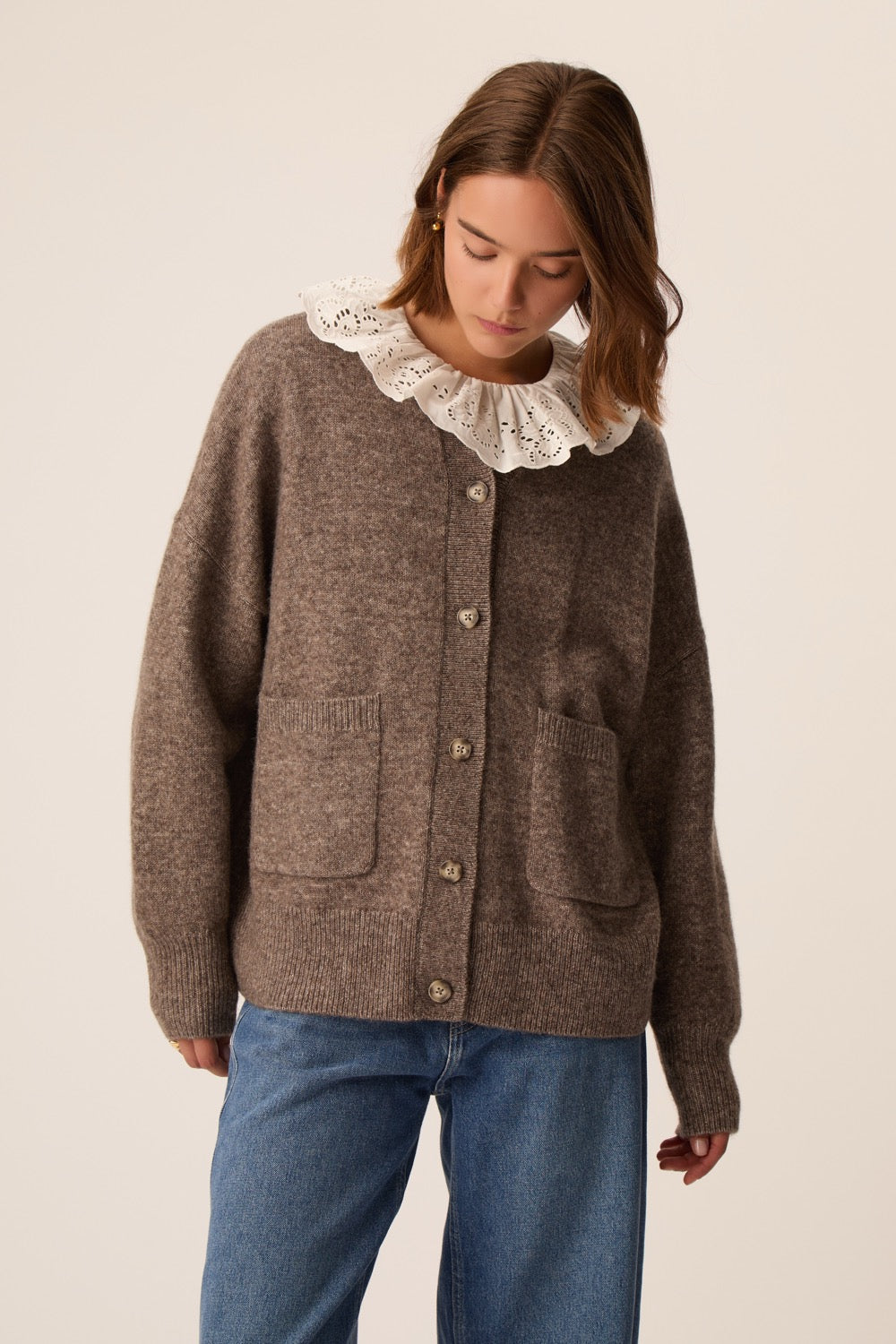 Cardigan Anderson Loutre