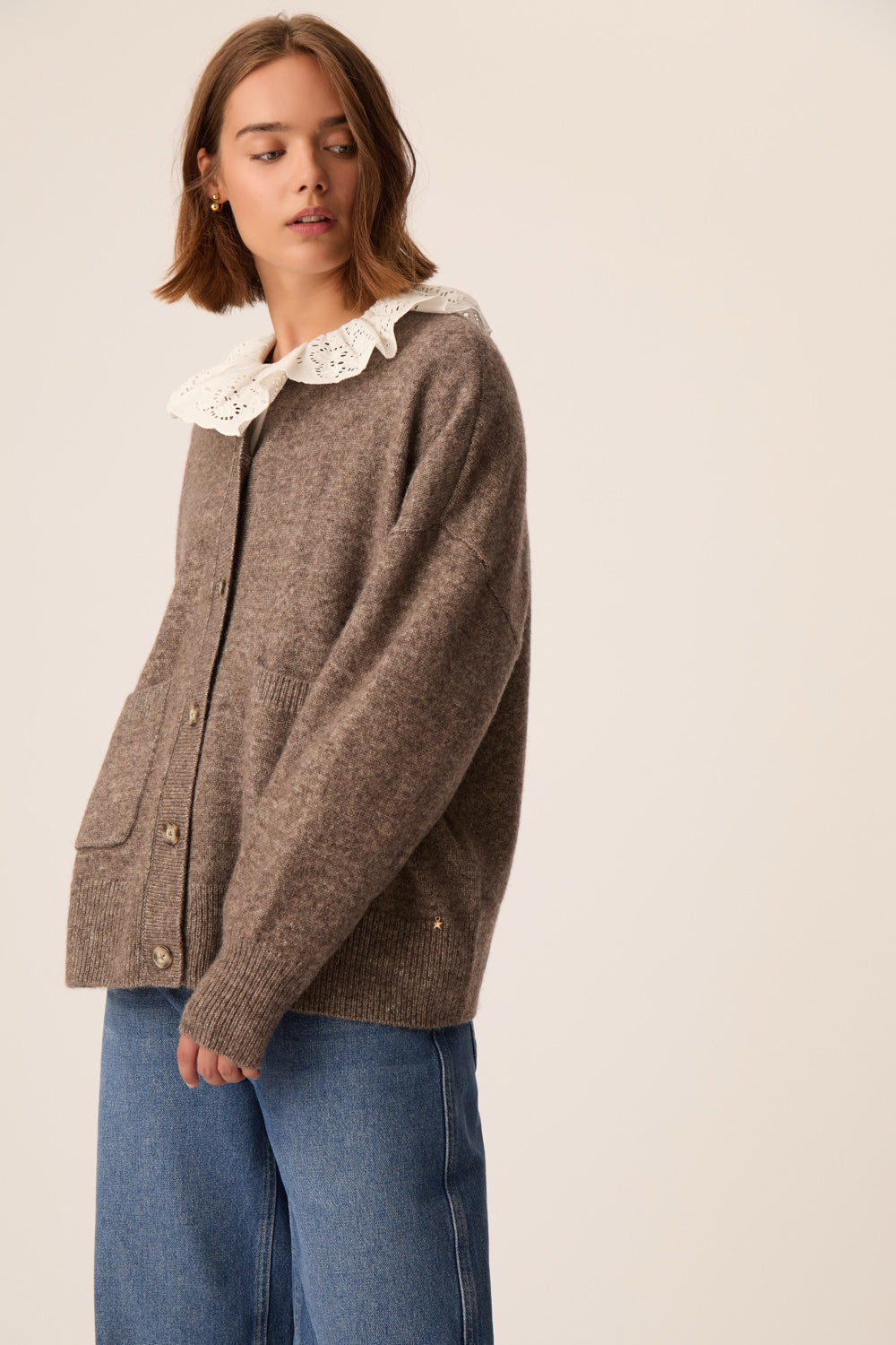 Cardigan Anderson Loutre