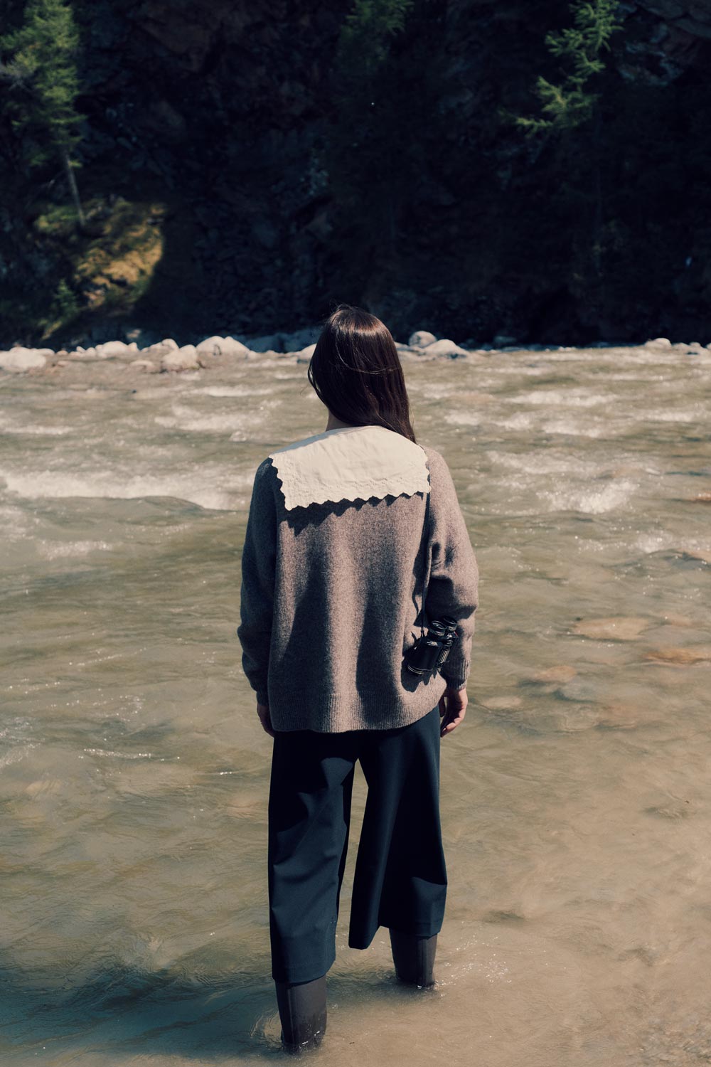 Cardigan Anderson Loutre