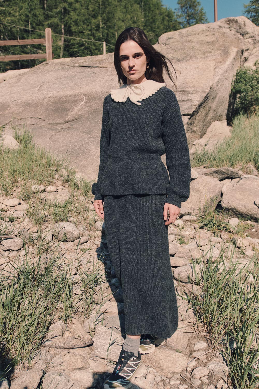 Jupe Andonis Anthracite