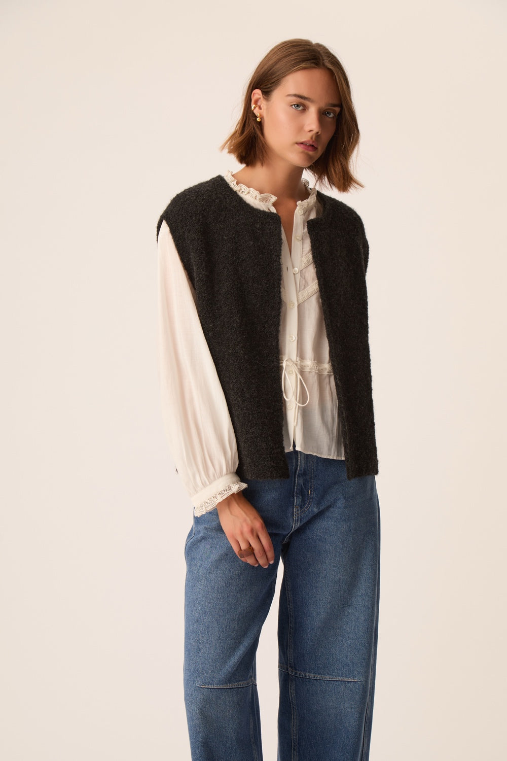 Gilet Achille Noir