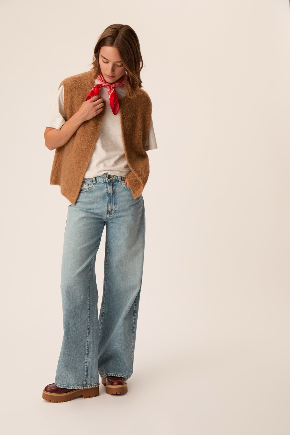 Gilet Achille Chamois