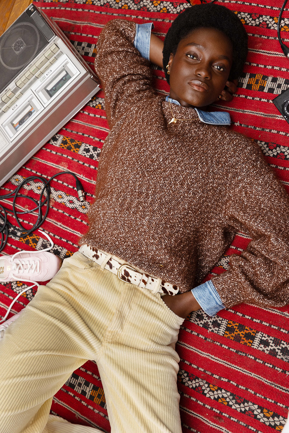 Sweater Ava Cognac