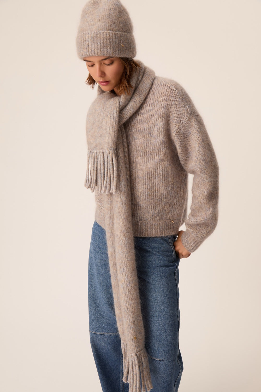 Cardigan Ambre Chardon Mouline
