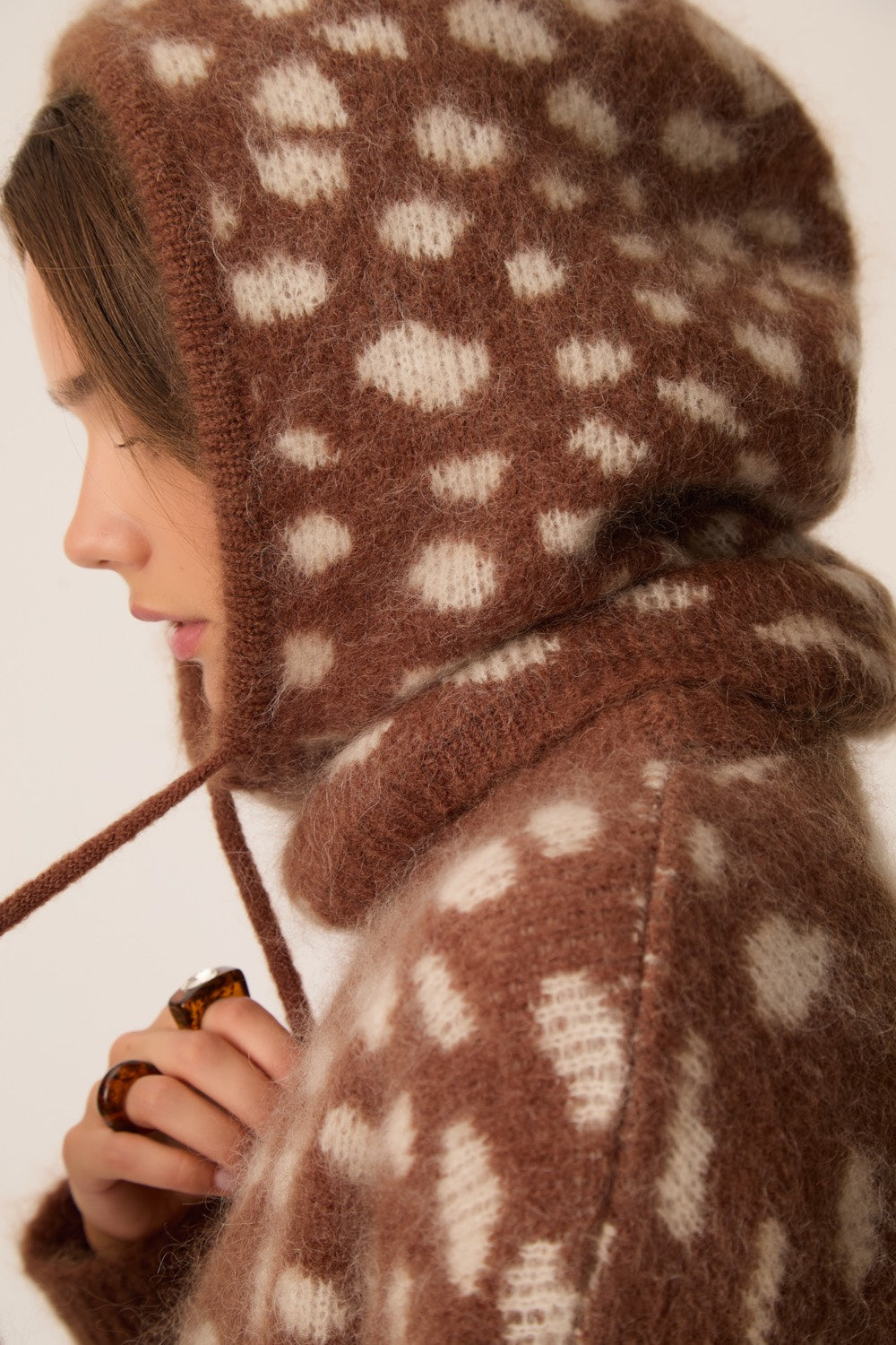 Balaclava Adonise Jacquard Faon