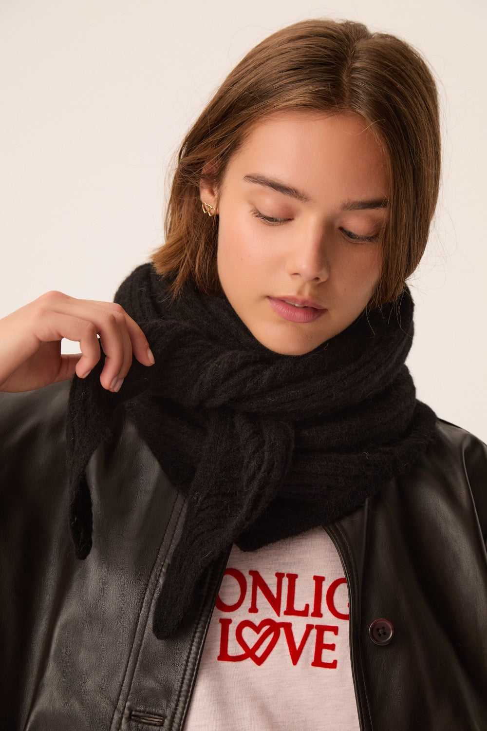 Echarpe Aubelle Noir