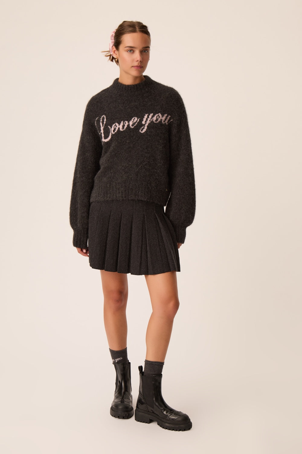 Jumper Agathe Anthracite/Dragee
