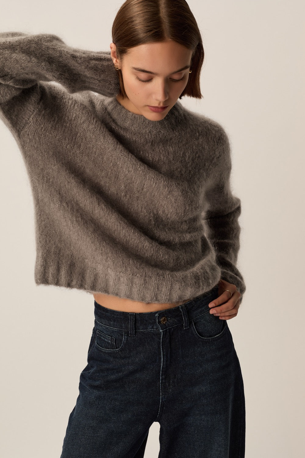 Sweater Bloom Pebble