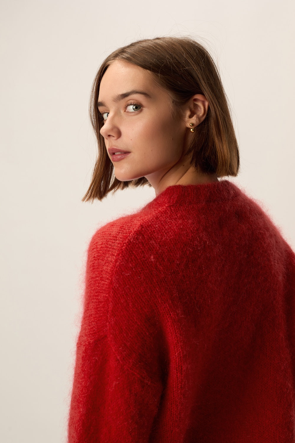 Sweater Bloom Red
