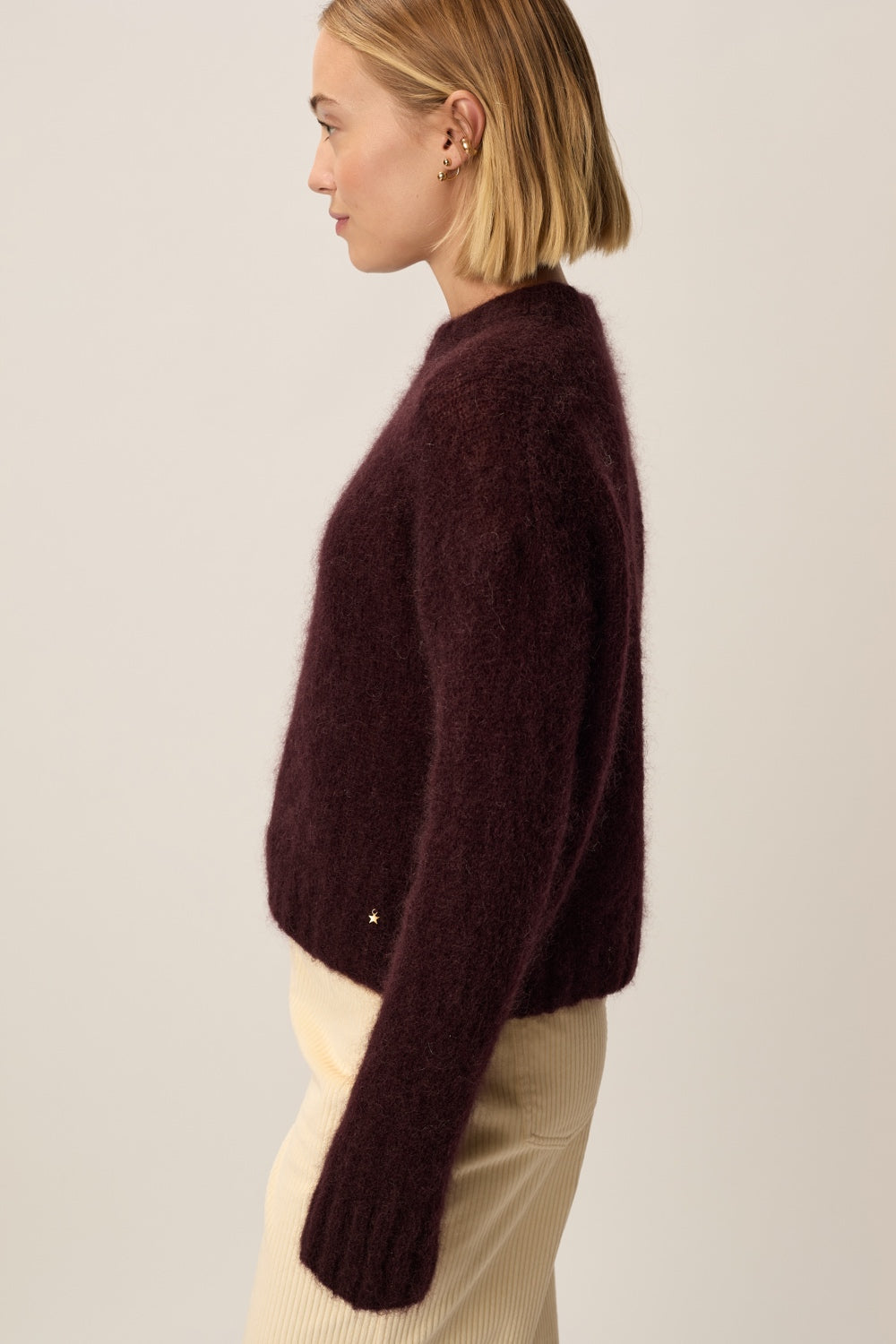 Sweater Bloom Plum