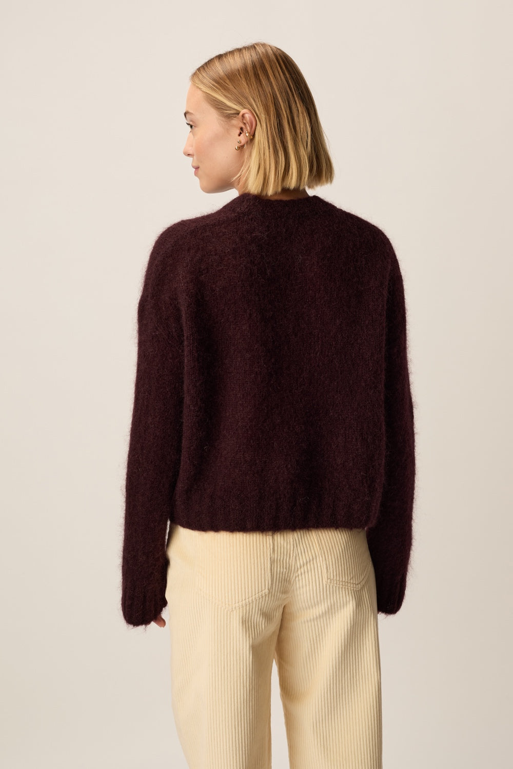 Sweater Bloom Plum