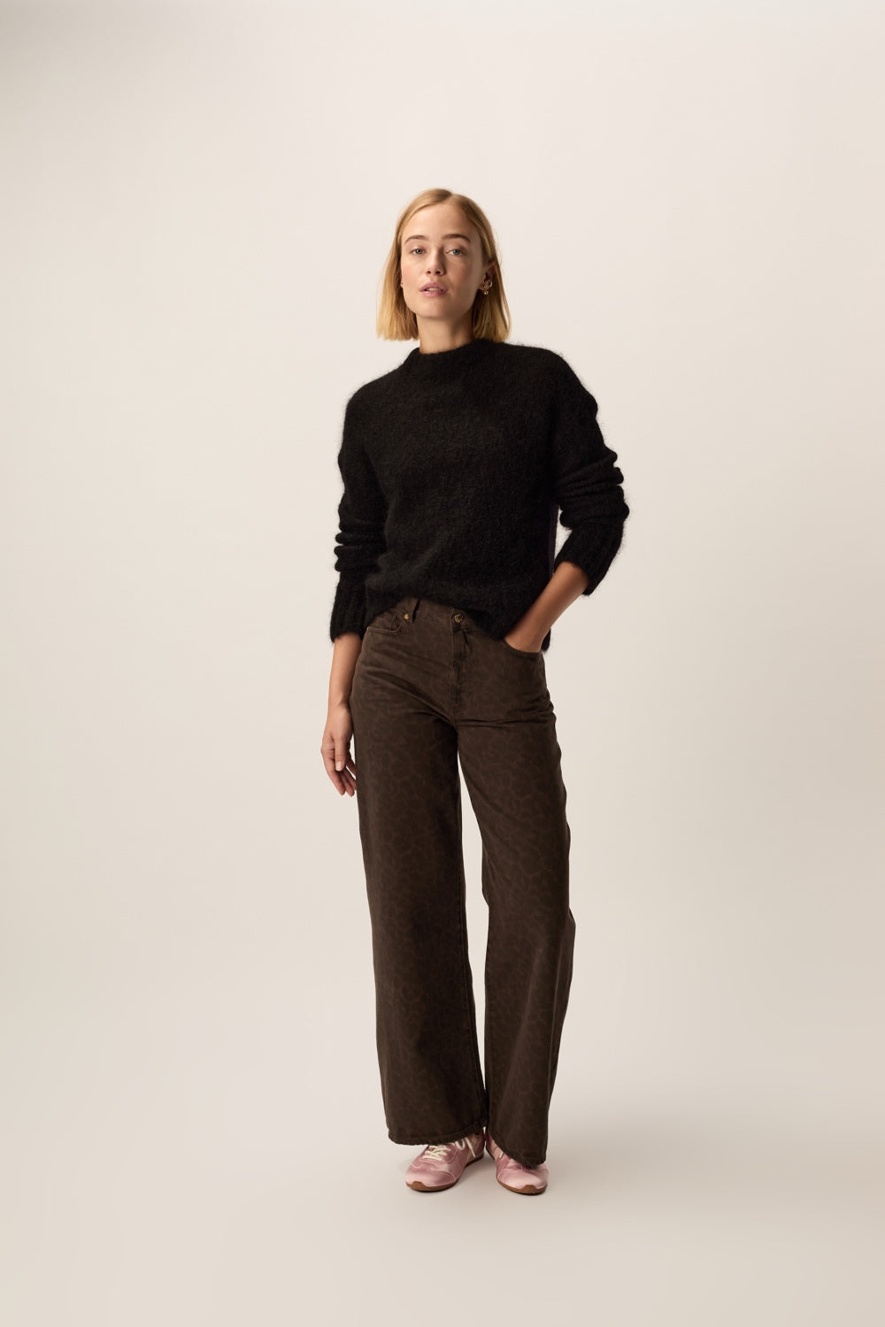Sweater Bloom Black