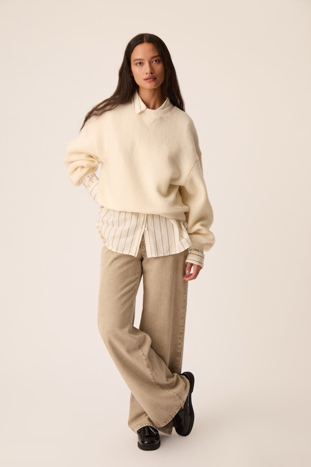 Sweatshirt Jonas Cream