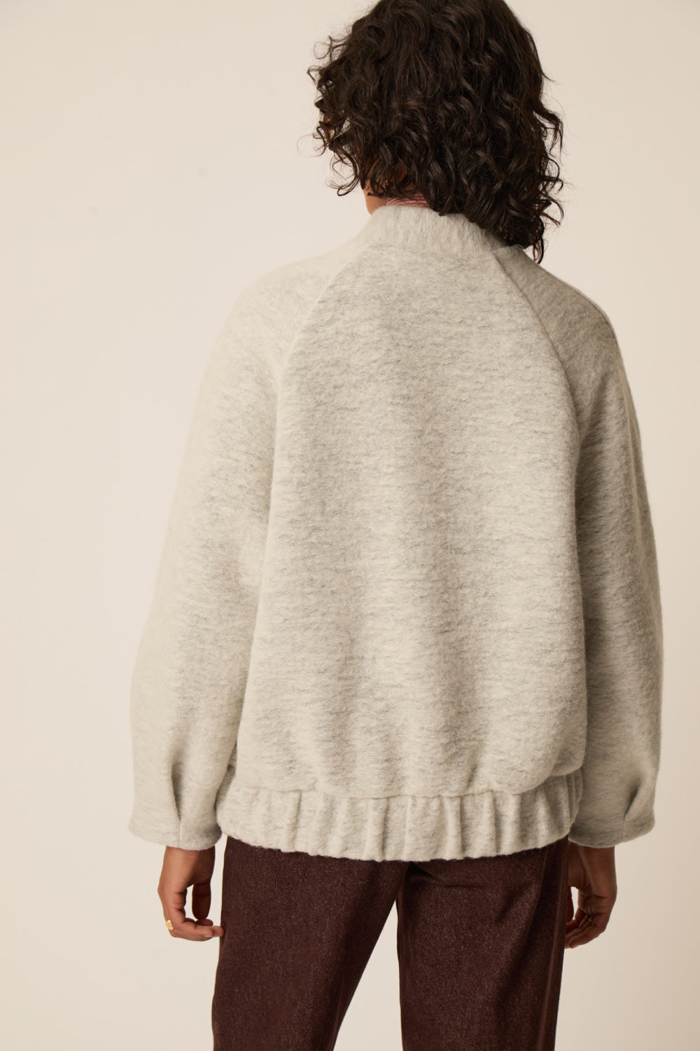 Veste Maille Hildilia Gris Chine