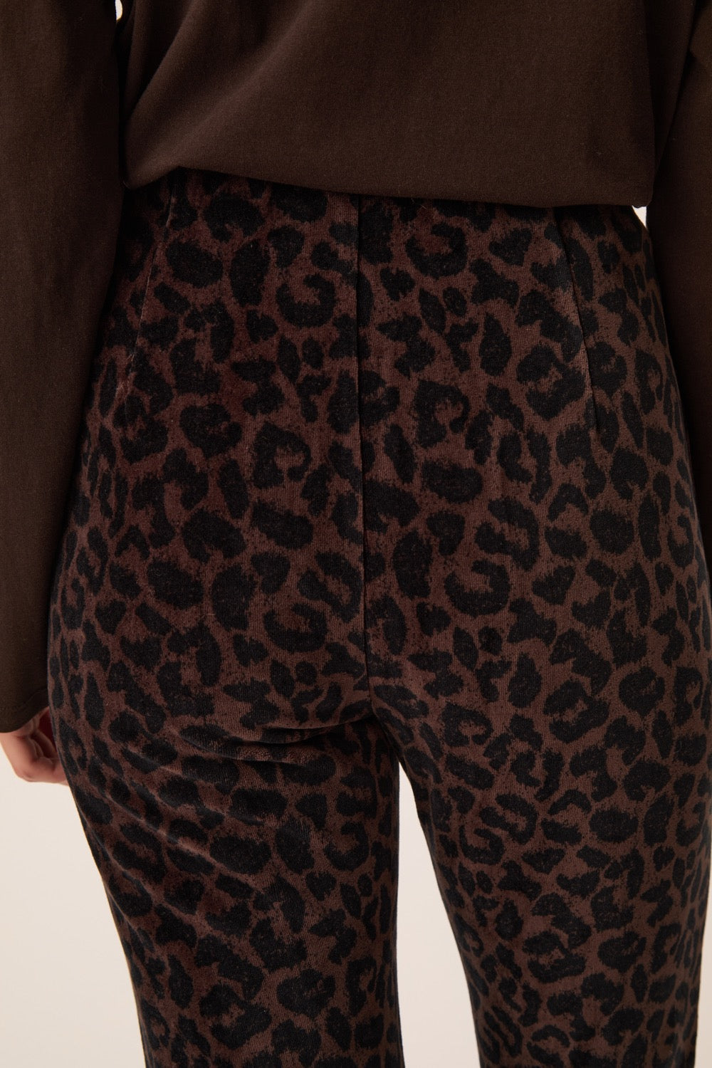 Trousers Florian Leopard Print