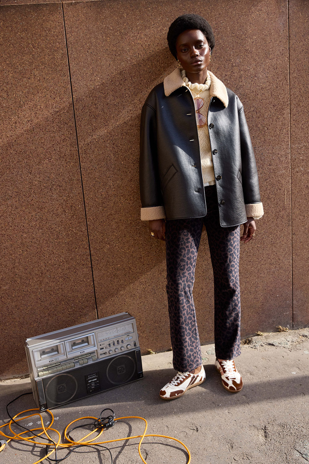 Trousers Florian Leopard