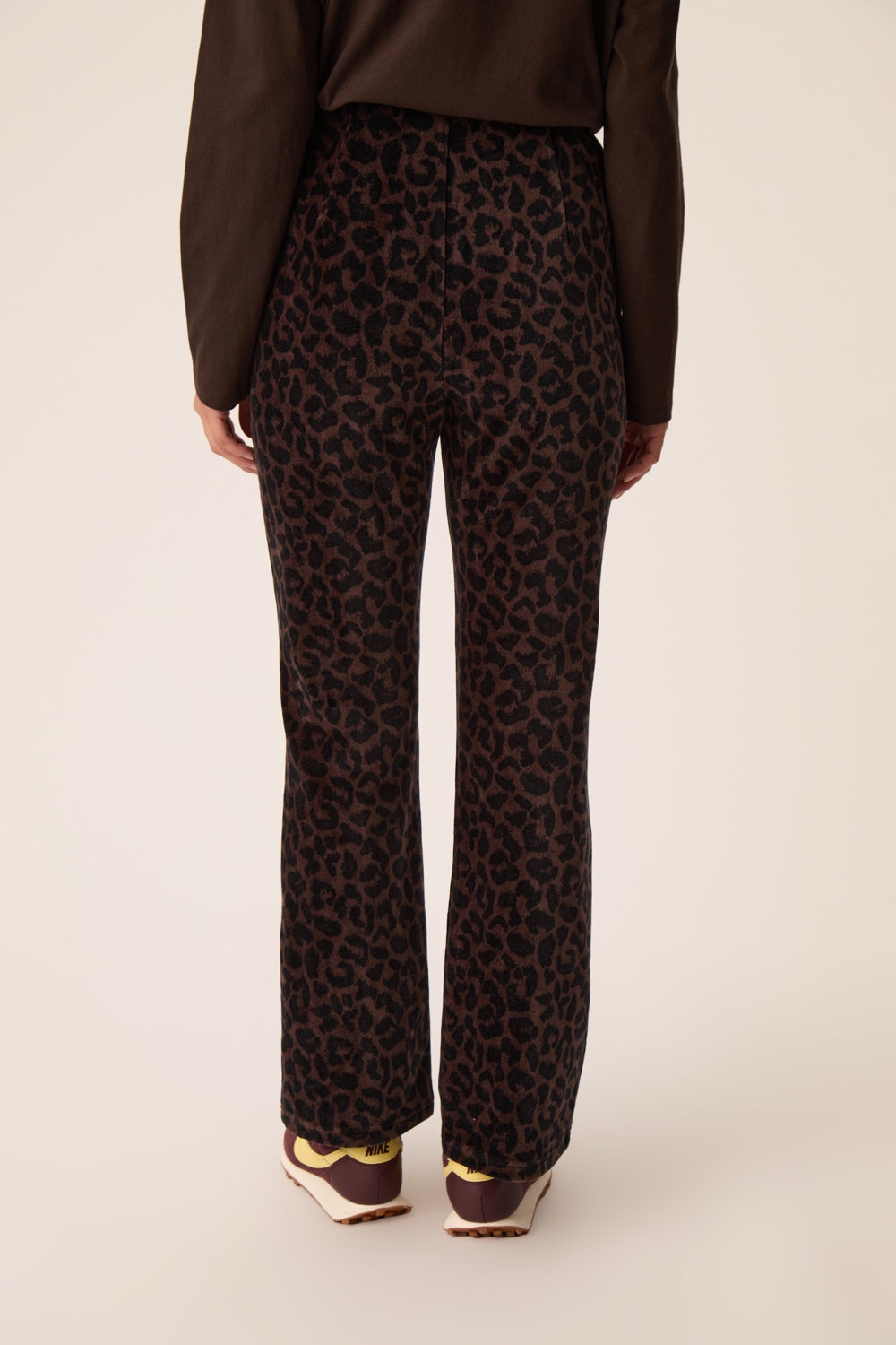 Trousers Florian Leopard Print