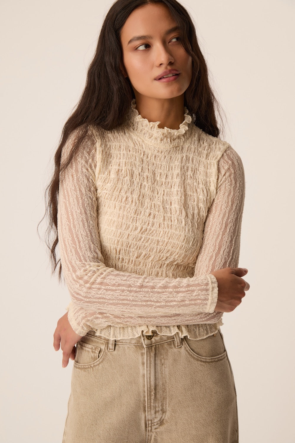 Tee Shirt Yuna Creme