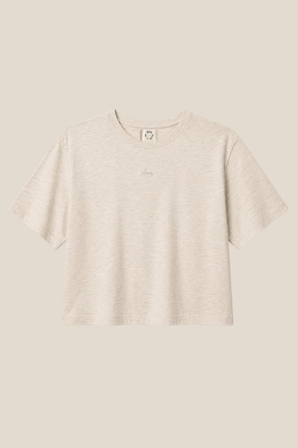T-shirt Jerry B Gris Chine
