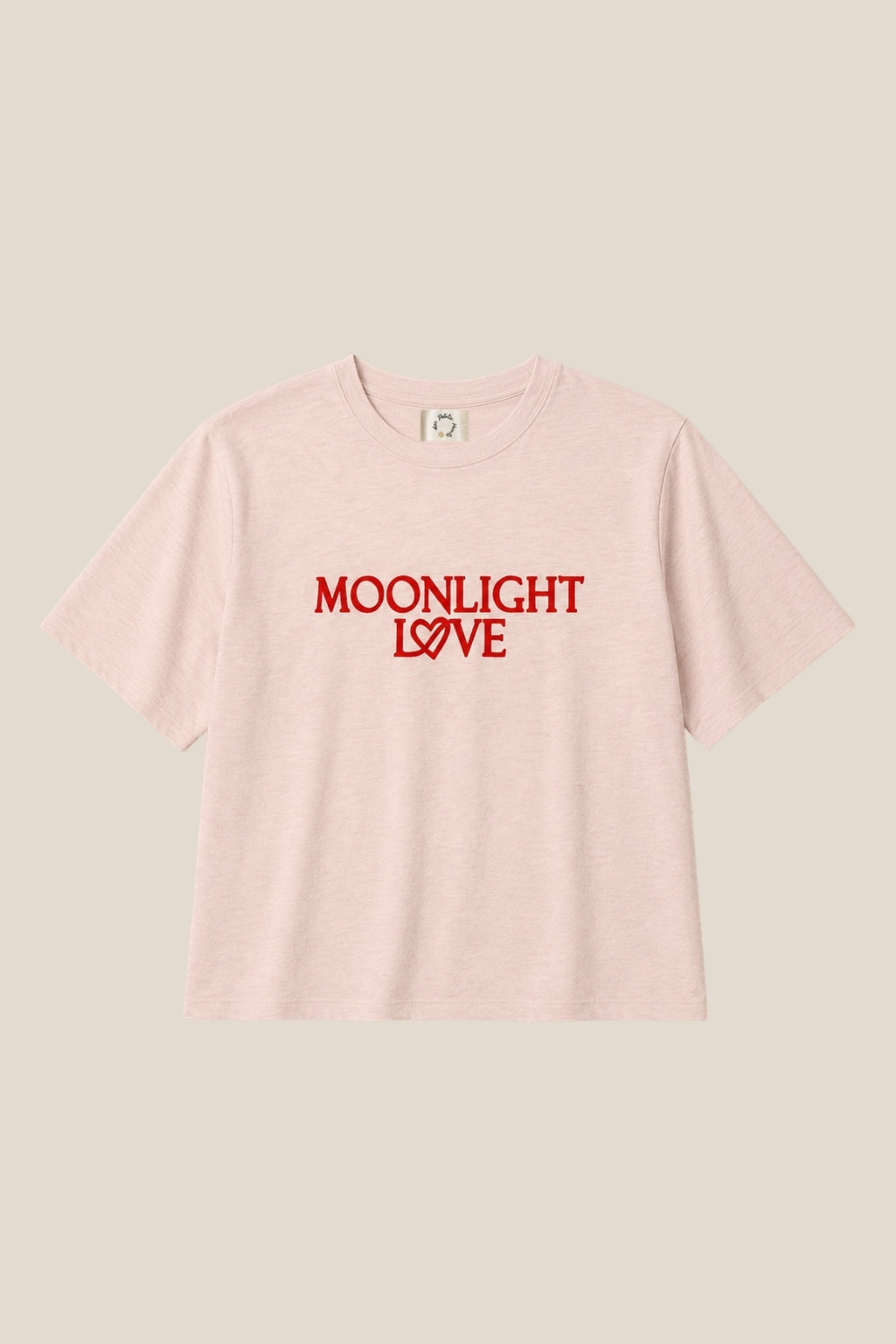 Tシャツ Jerilyne 杢パウダーピンク
