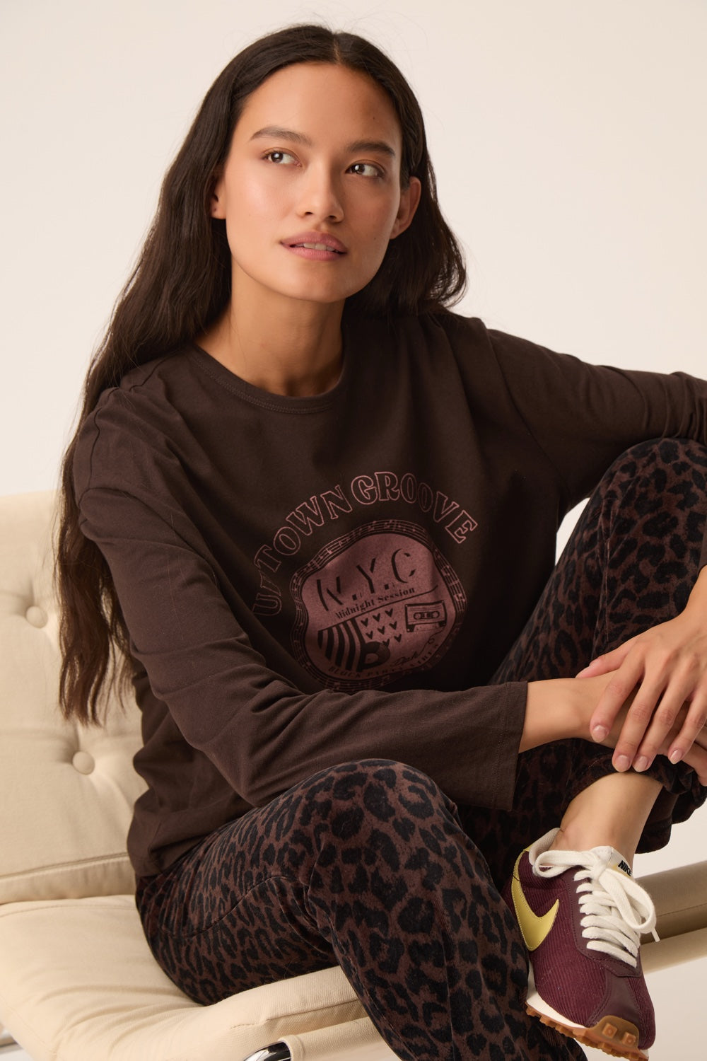 T-shirt Indario Teddy Brown