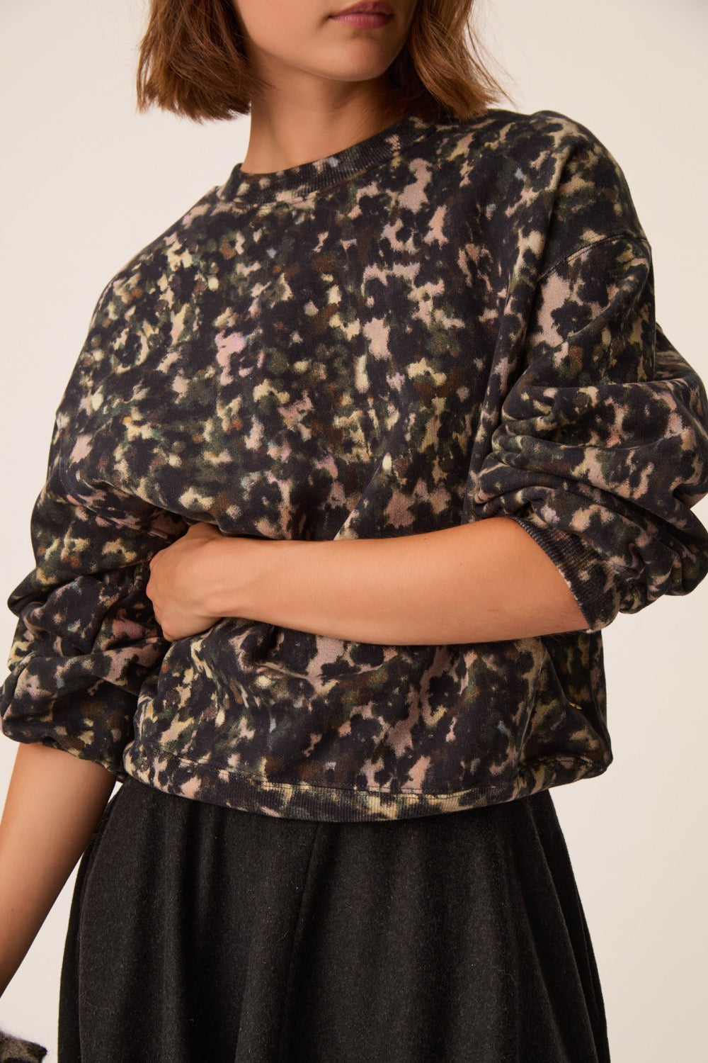 Sweatshirt Jacinthe Camo