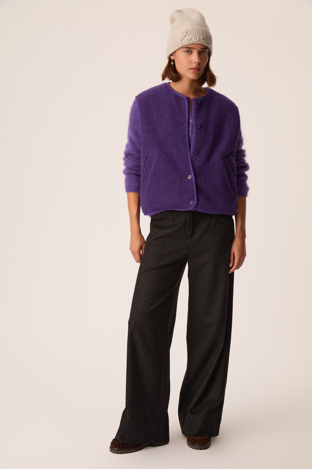 Veste Maille Zlata Iris