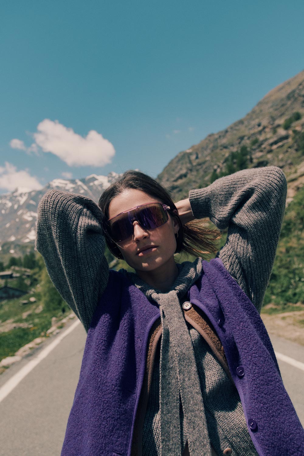 Veste Maille Zlata Iris