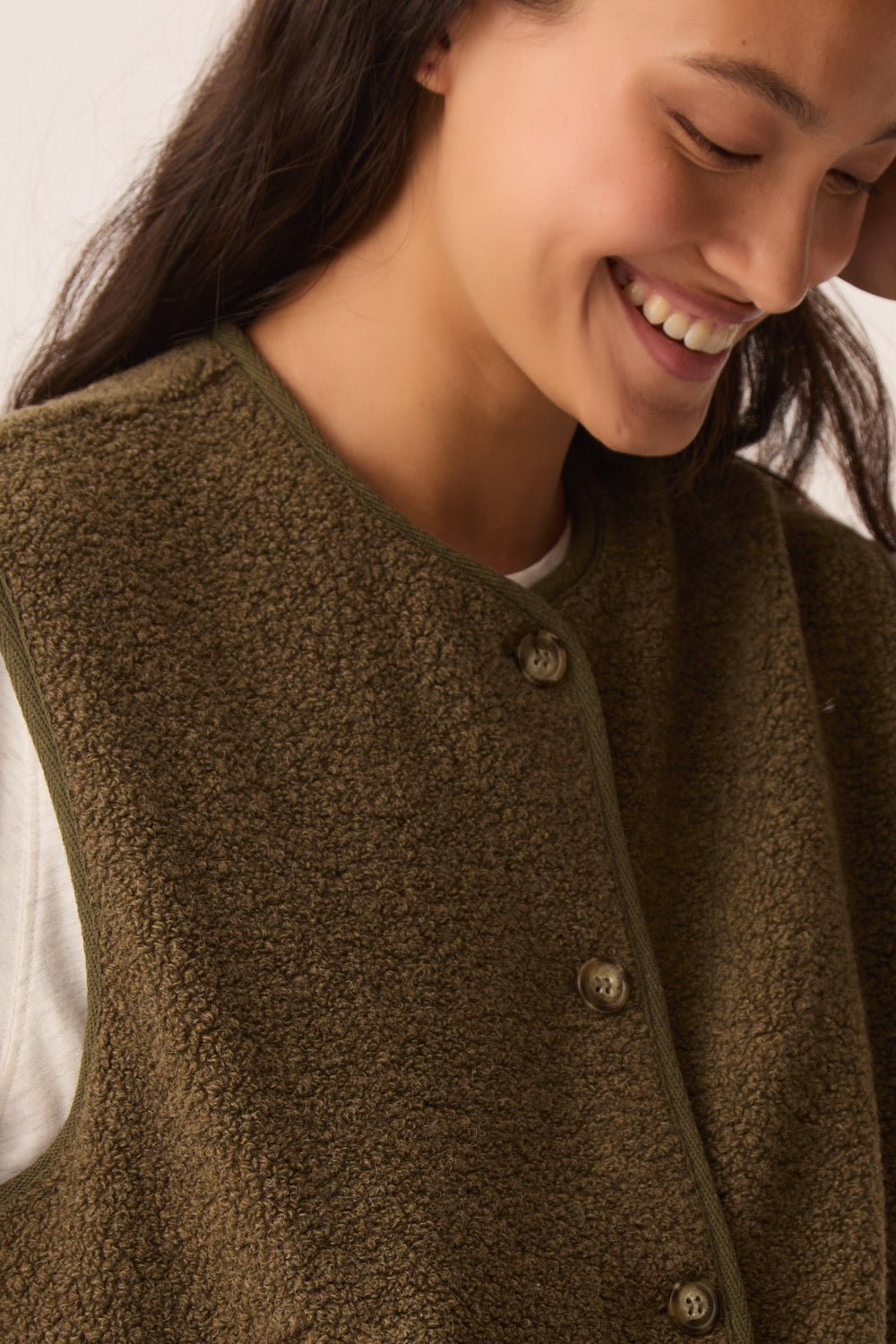 Knit Jacket Zlata Forest Green