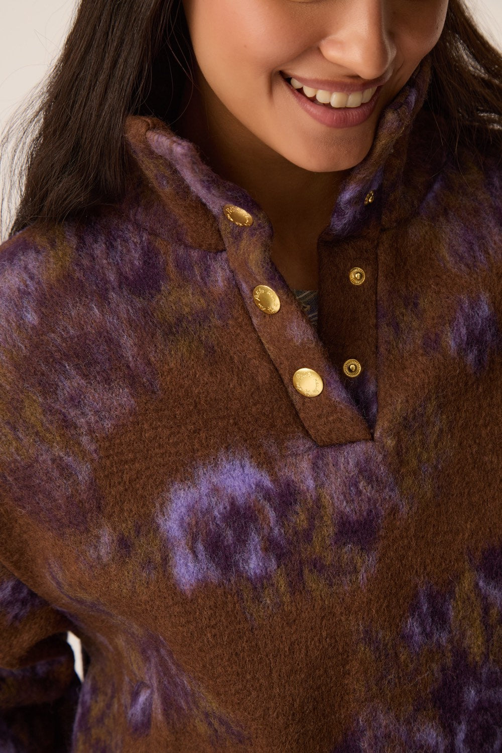 Veste Maille Isidore Violet Garden
