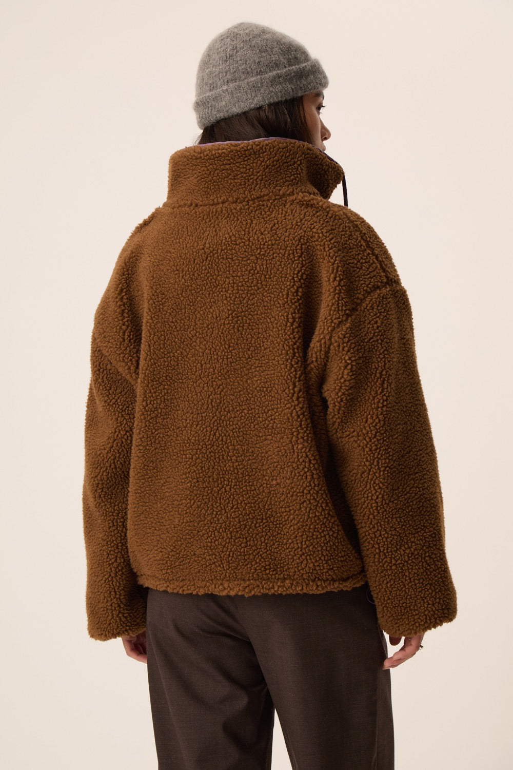Veste Maille Izandro Bois