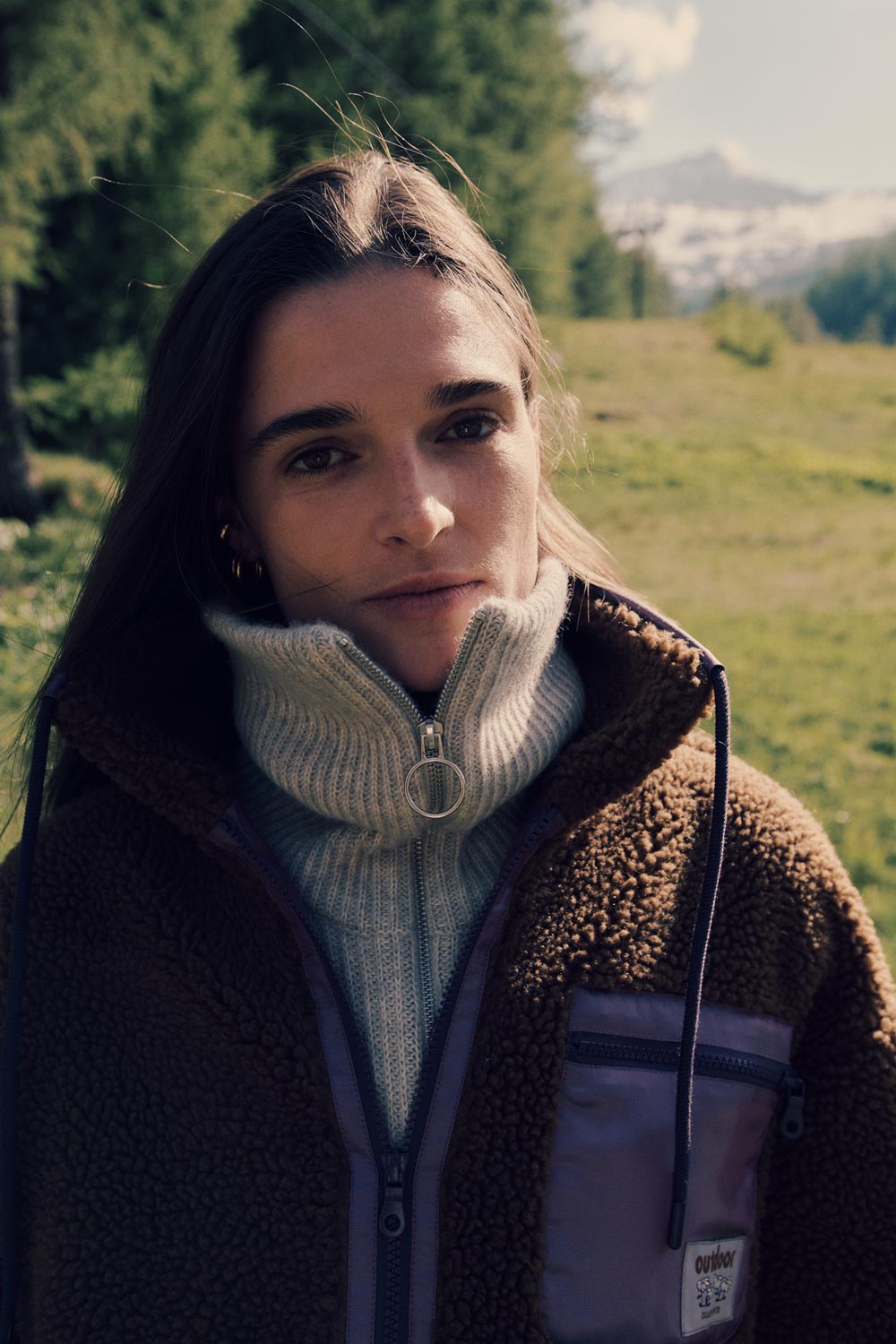 Veste Maille Izandro Bois