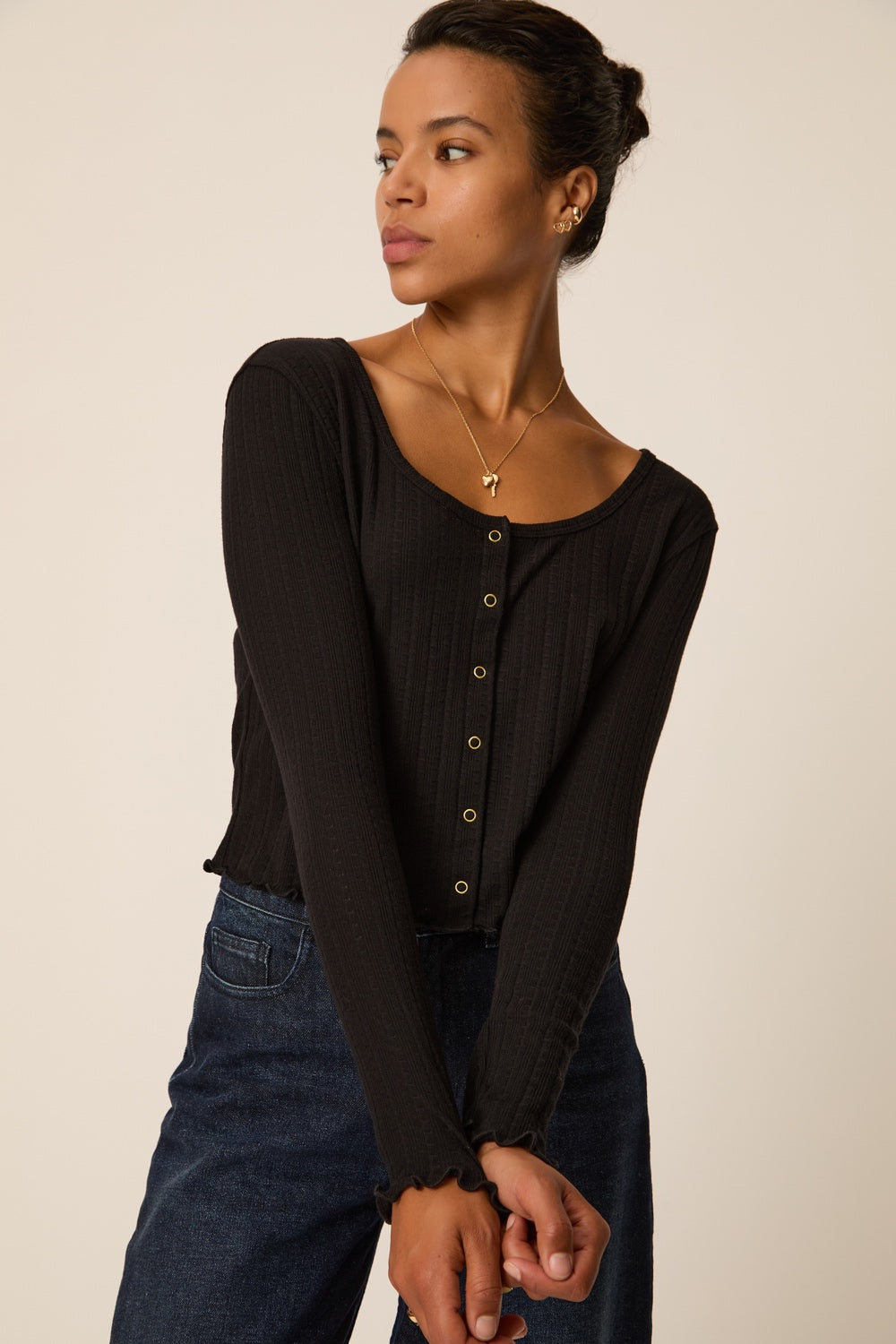 T-shirt Zoe Black