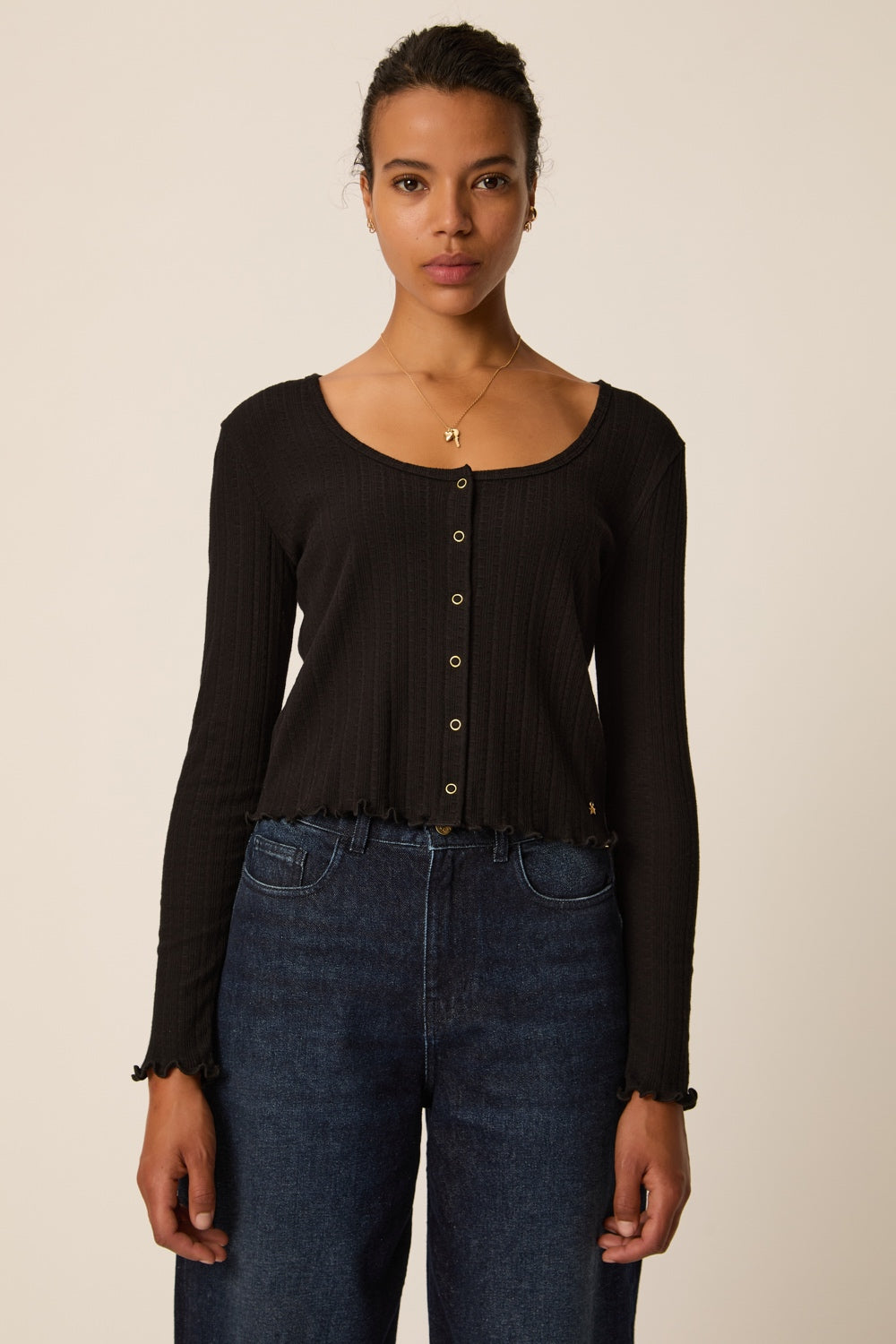 T-shirt Zoe Black