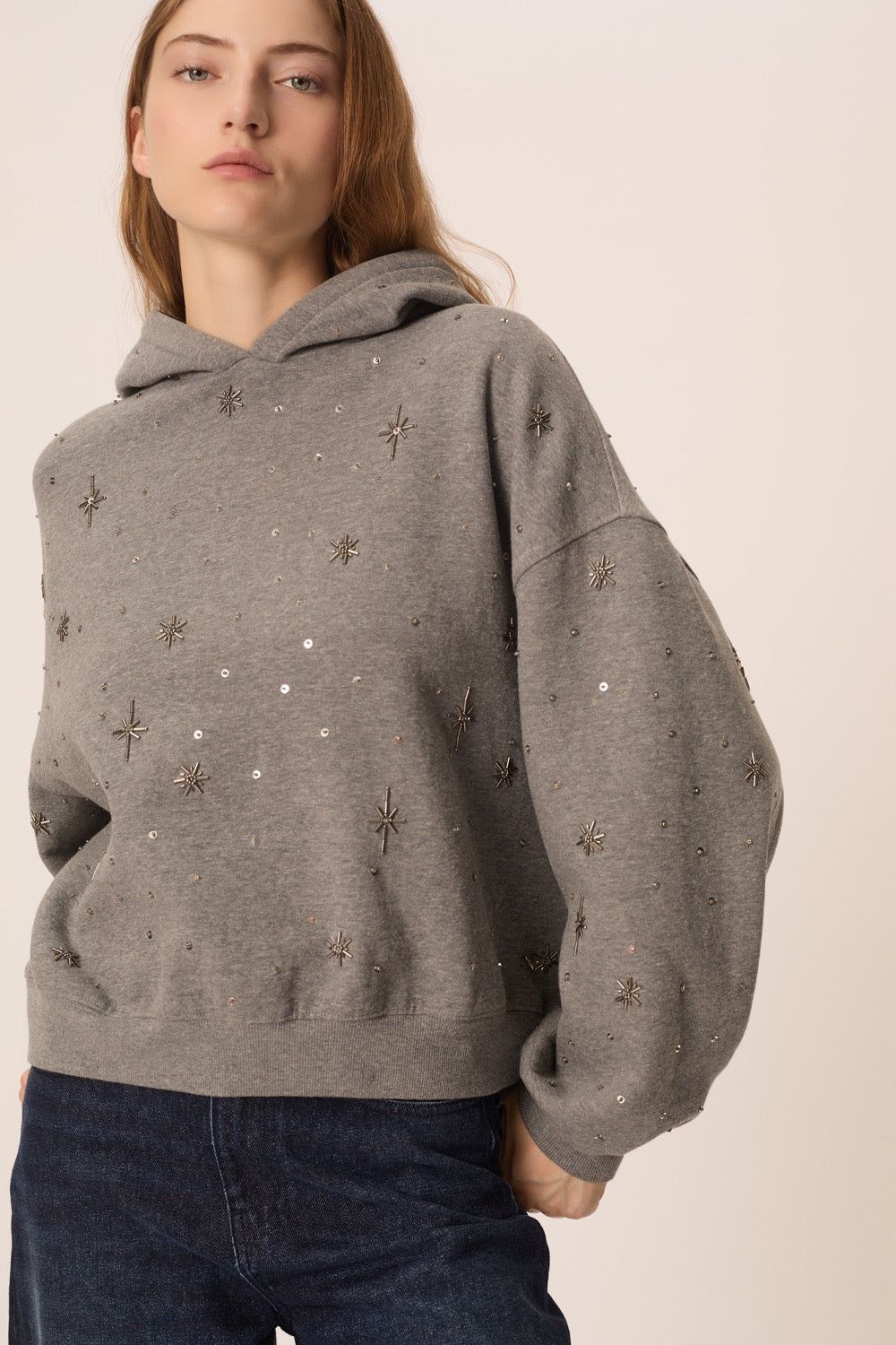 Sweatshirt Jodie Gris Moyen