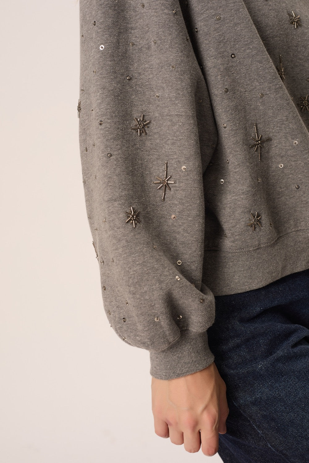 Sweatshirt Jodie Gris Moyen
