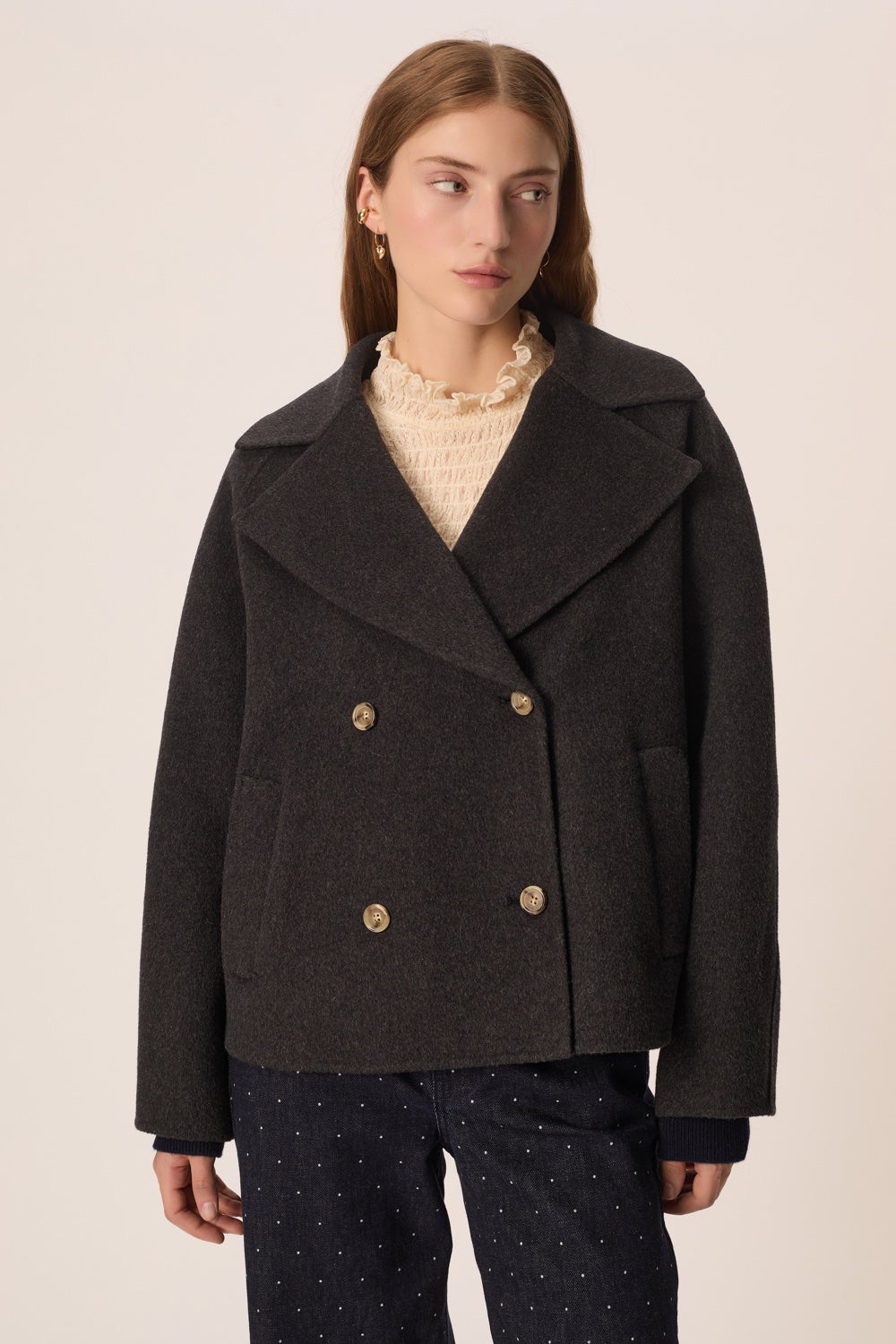 Manteau Yva Anthracite