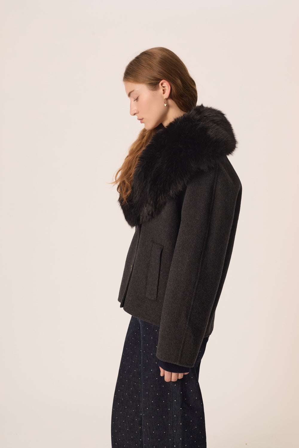 Manteau Yva Anthracite